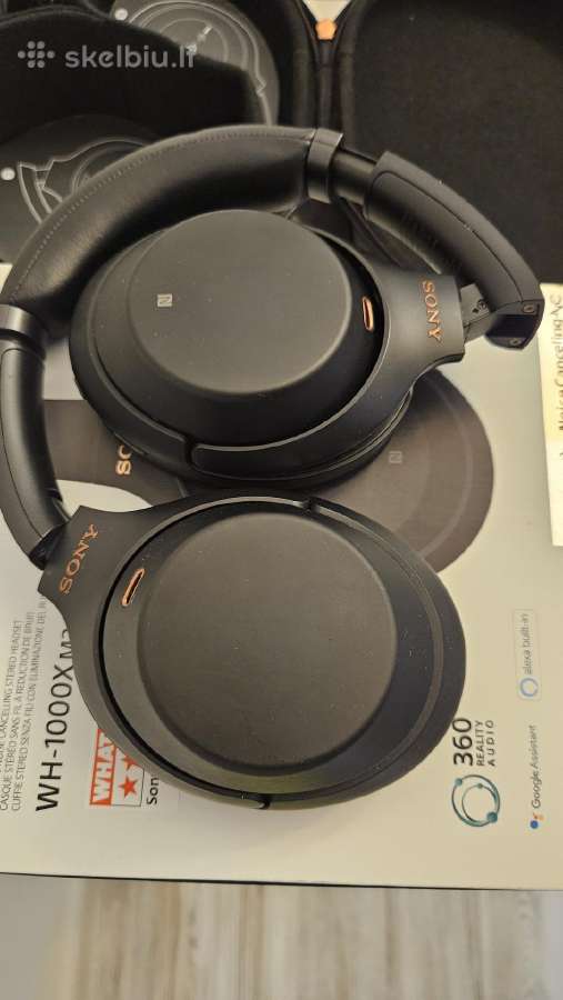 Sony Wh Xm3, Airpods Pro, Buds 2 Pro Originalai - nuotraukos Nr. 13