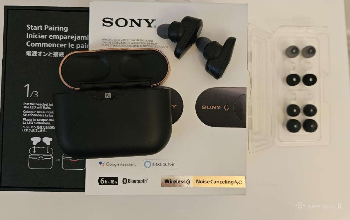 Sony Wh Xm3, Airpods Pro, Buds 2 Pro Originalai - nuotraukos Nr. 12