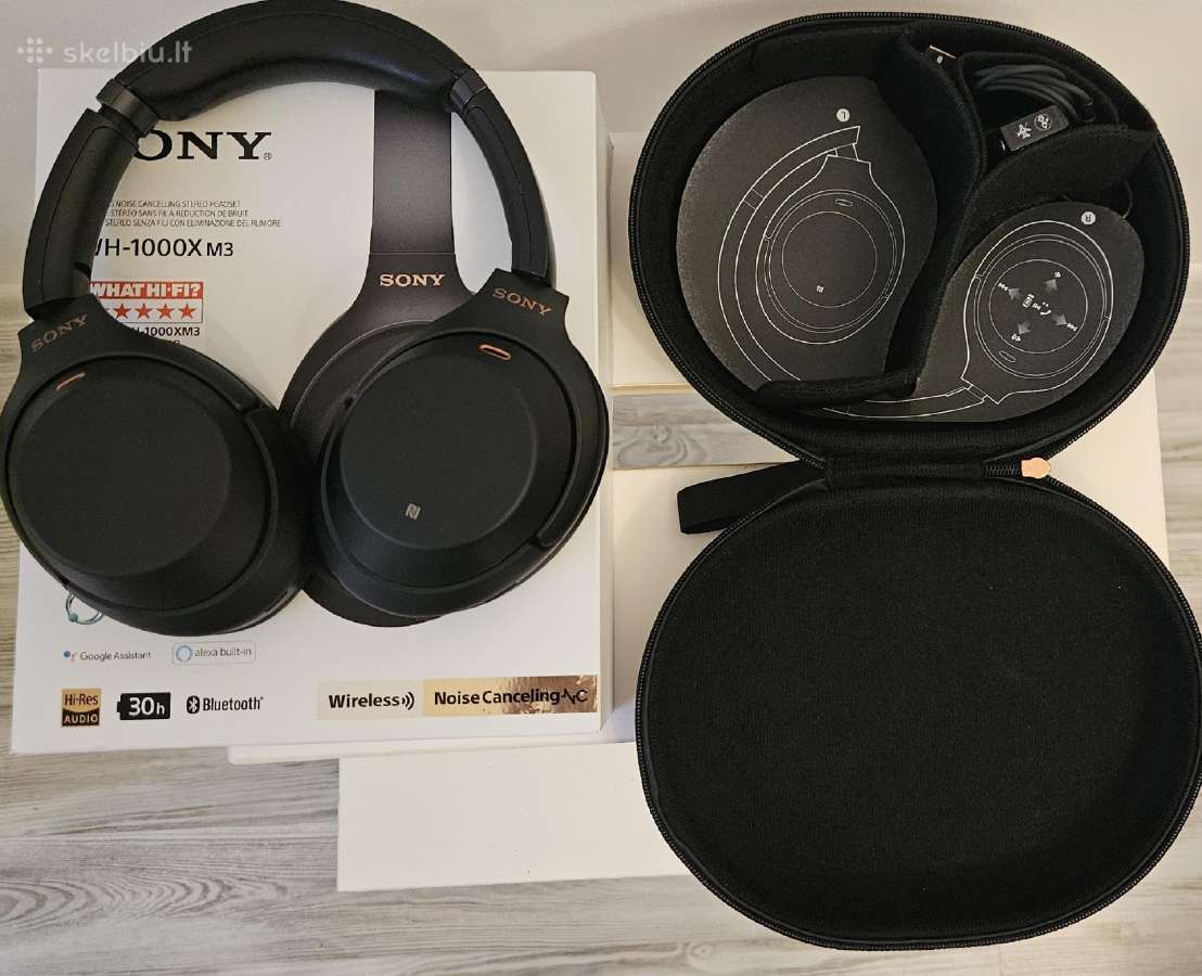 Sony Wh Xm3, Airpods Pro, Buds 2 Pro Originalai - nuotraukos Nr. 2