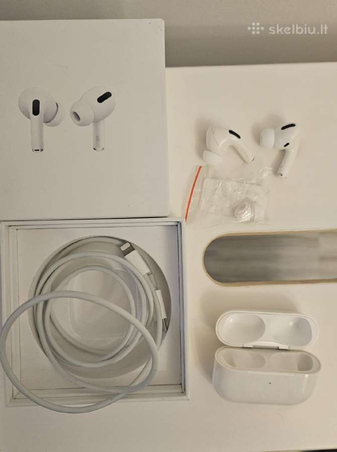 Sony Wh Xm3, Airpods Pro, Buds 2 Pro Originalai - nuotraukos Nr. 5
