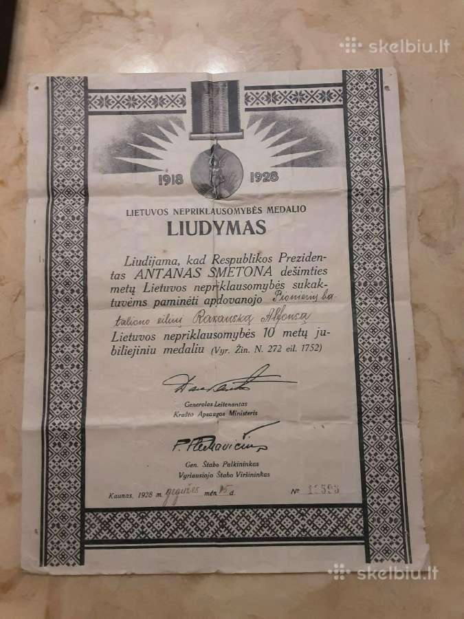Perkame apdovanojimus,ordinus,kokardas,monetas - nuotraukos Nr. 4