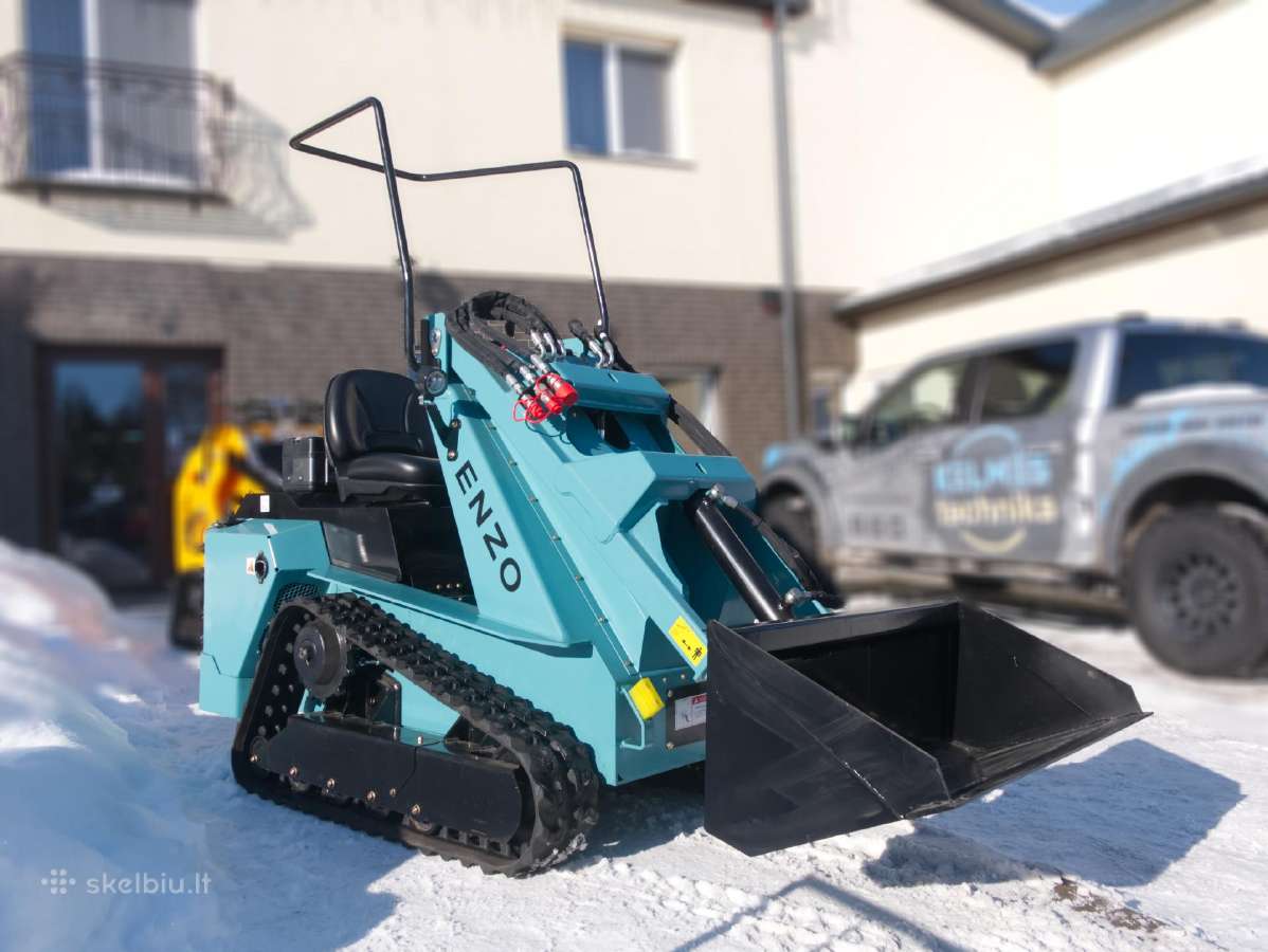 Sėdimas vikšrinis mini krautuvas Enzo - El22 (Dyze - nuotraukos Nr. 2