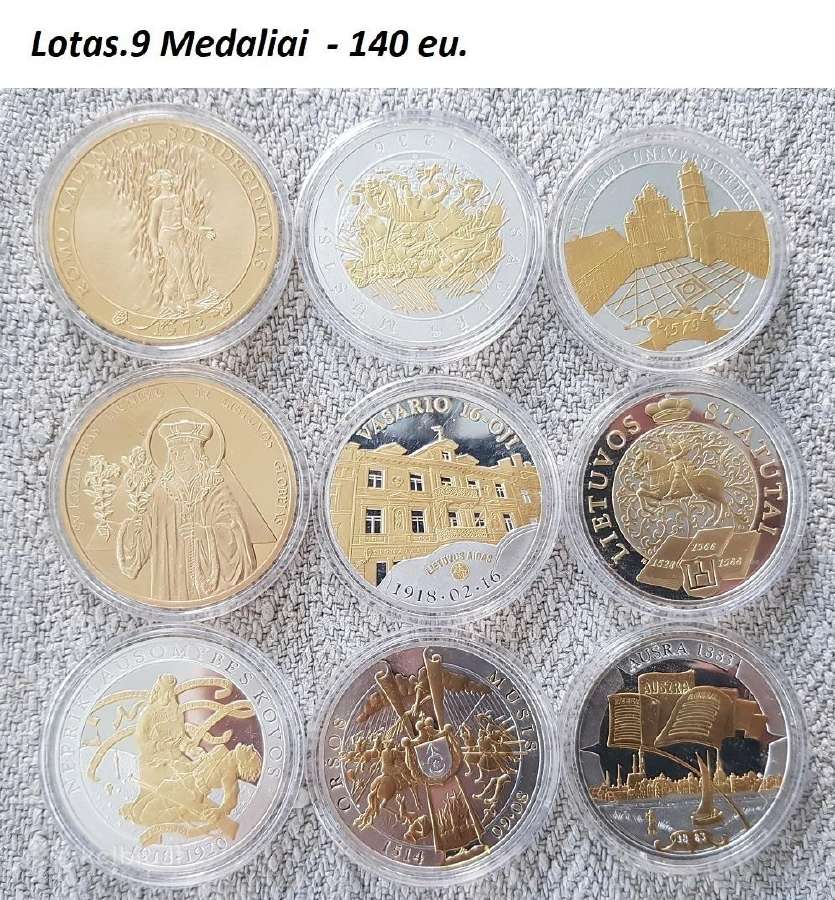 Ženkliukai ,medaliai,sagos ir kt. - nuotraukos Nr. 22
