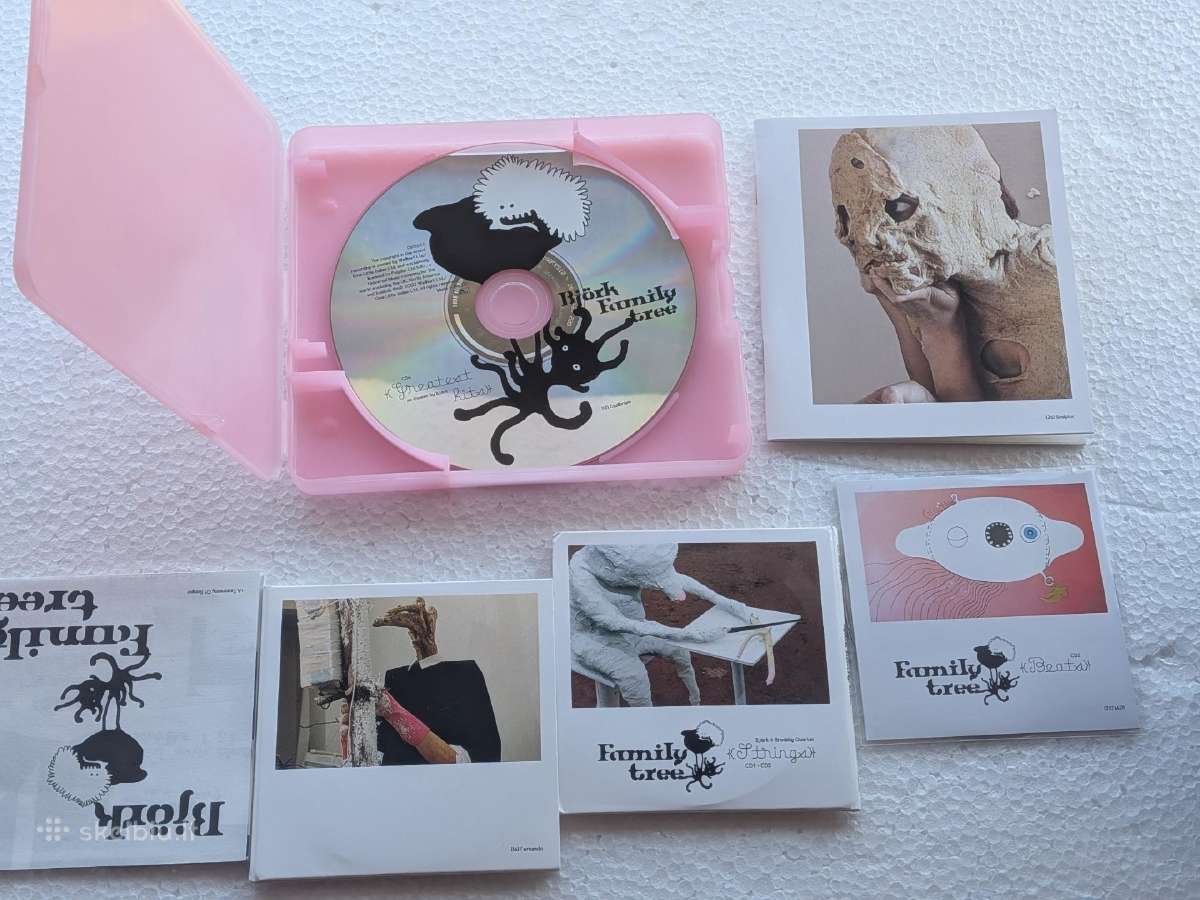 Björk - Family Tree (3xcd, Mini, Comp + 2xcd, Mini - nuotraukos Nr. 3