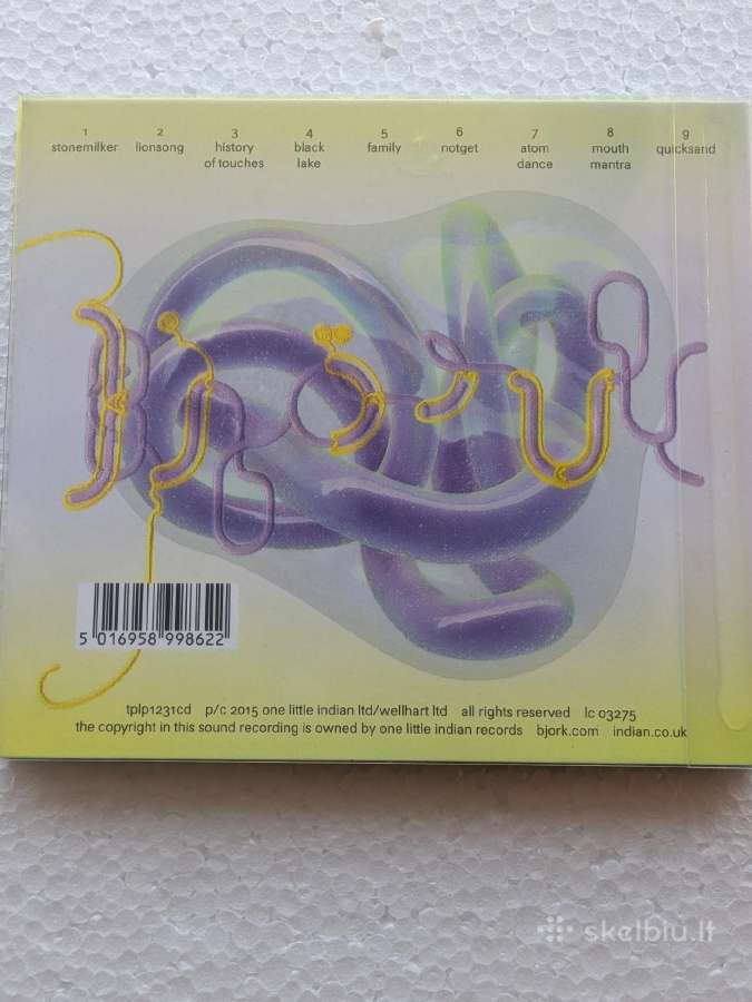 Björk - Vulnicura (CD, Album, Dlx) - nuotraukos Nr. 2