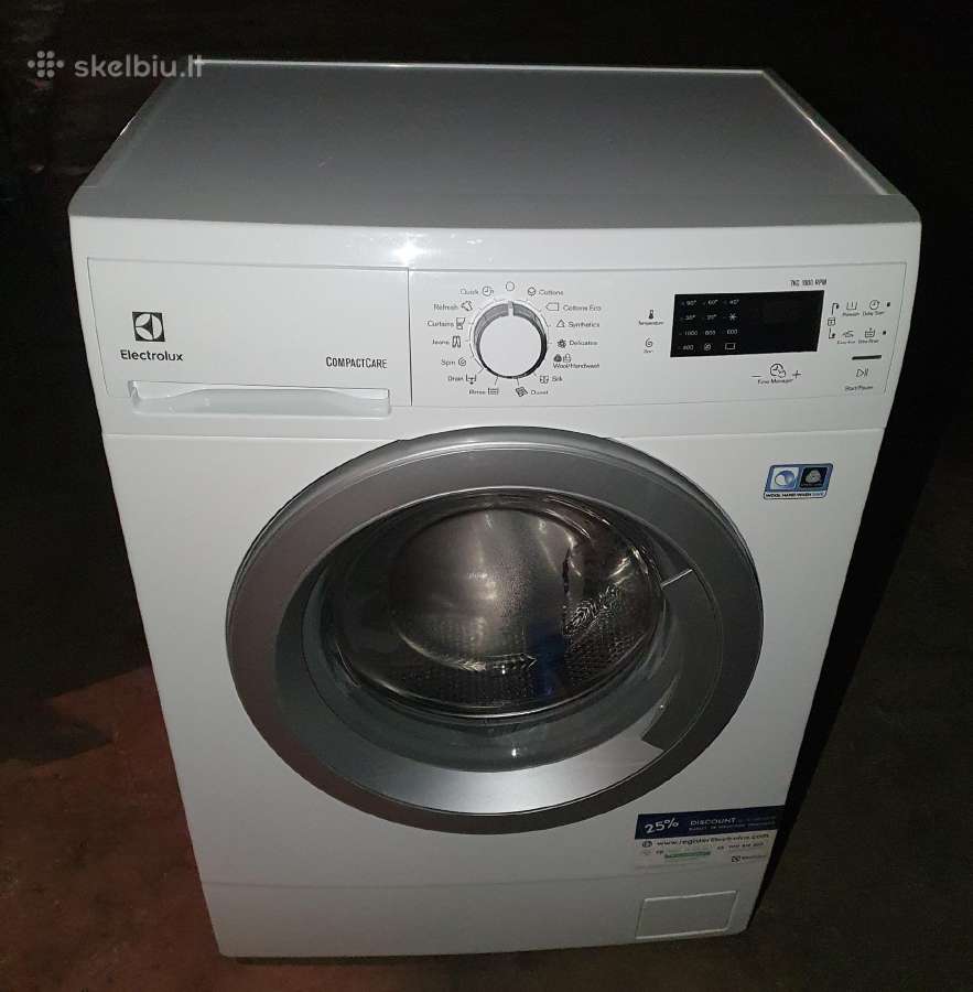 Nauja skalbimo masina electrolux