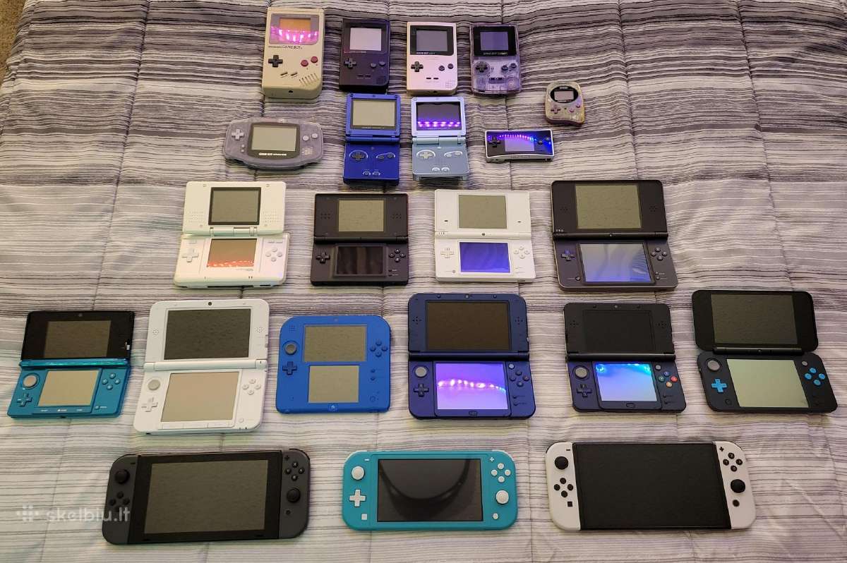 Perku Nintendo konsoles (didesniais kiekiais)