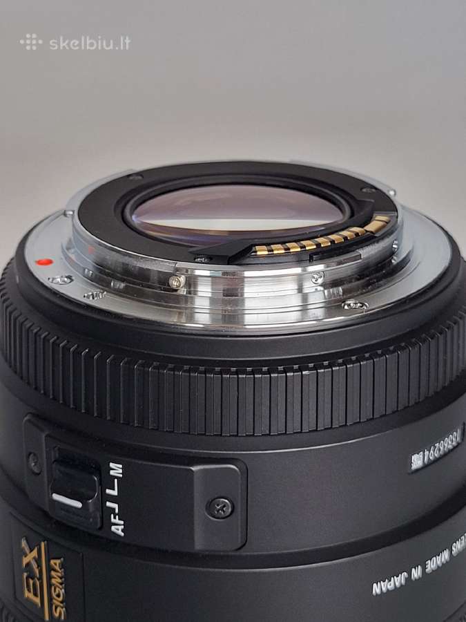 Sigma 85mm f/1.4 Ex Dg Hsm / Canon - nuotraukos Nr. 4