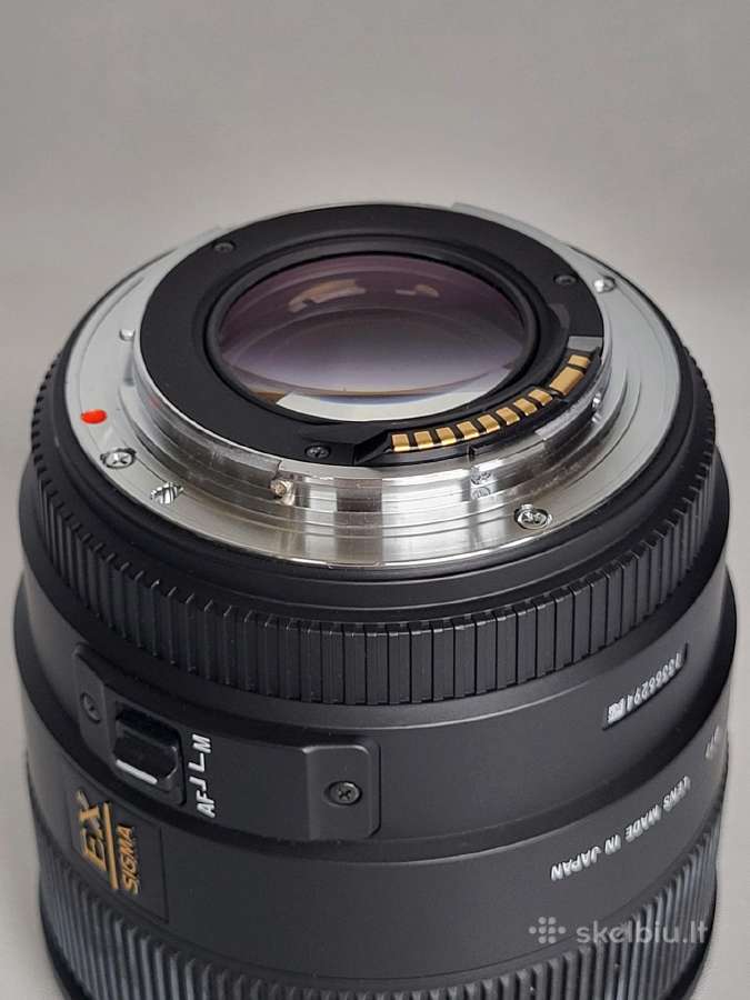 Sigma 85mm f/1.4 Ex Dg Hsm / Canon - nuotraukos Nr. 5