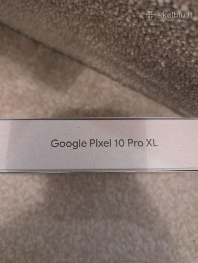Google Pixel 10 Pro XL 512gb Obsidian - nuotraukos Nr. 2