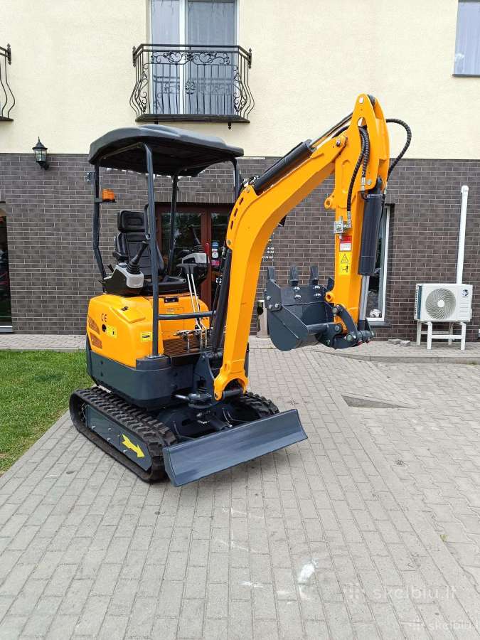 Mini Ekskavatorius Enzo Ht-18 Kubota variklis - nuotraukos Nr. 2