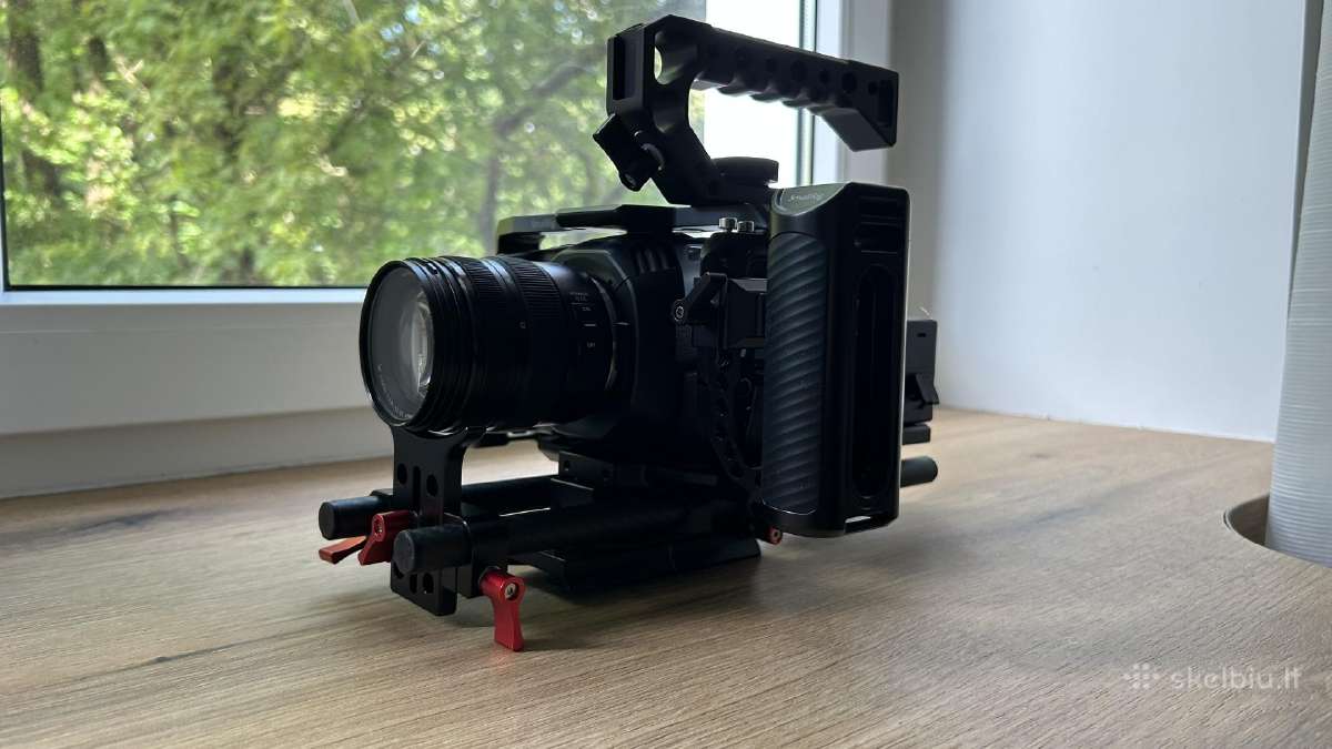 Blackmagic Pocket 4k + rig