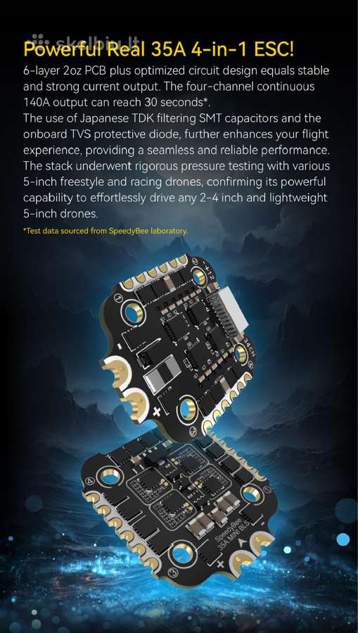 Nauji Speedybee F405 Mini 35a 20x20 Fc&esc Stack - nuotraukos Nr. 19