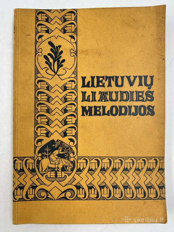 Knyga Lietuvių liaudies melodijos, 1938m