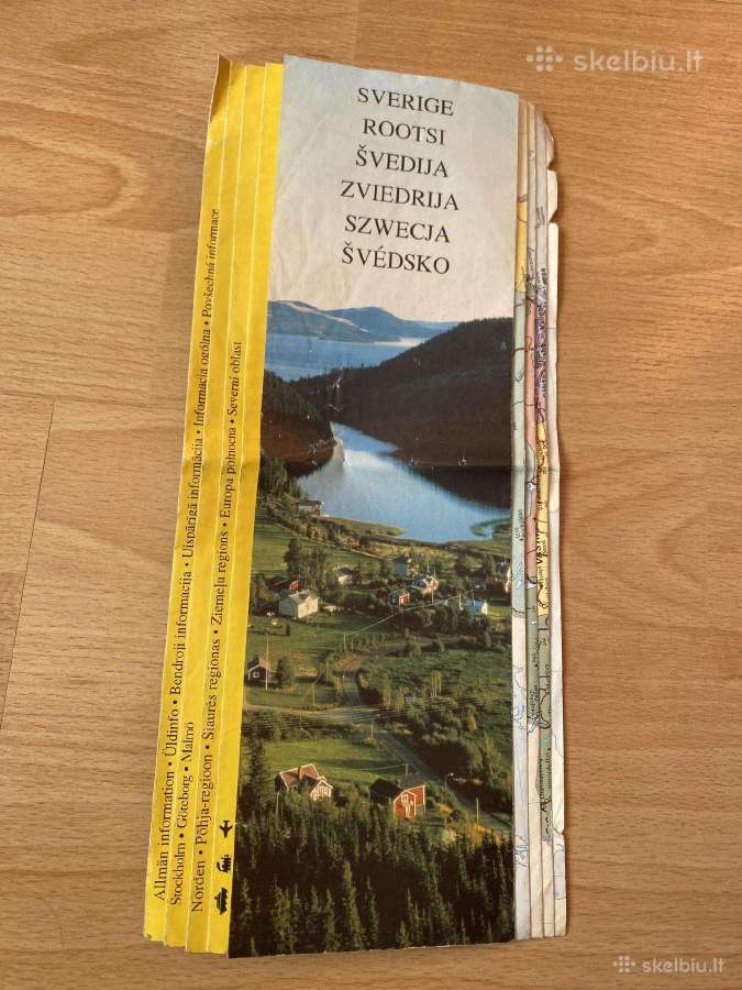 Parduodamas Švedijos, Danijos Venecijos žemėlapiai - nuotraukos Nr. 7