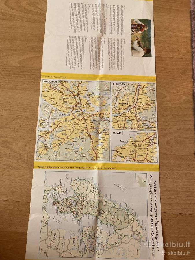 Parduodamas Švedijos, Danijos Venecijos žemėlapiai - nuotraukos Nr. 8