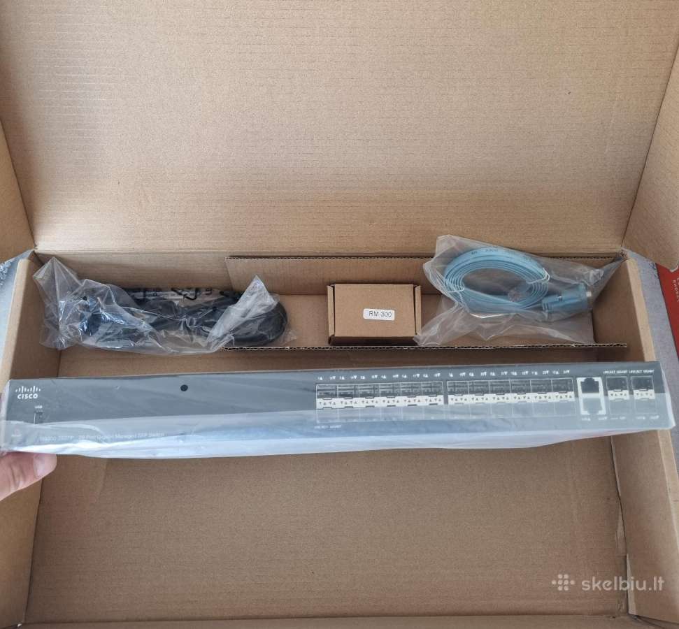 Cisco Sg350-28sfp-k9-eu Switchas - nuotraukos Nr. 3
