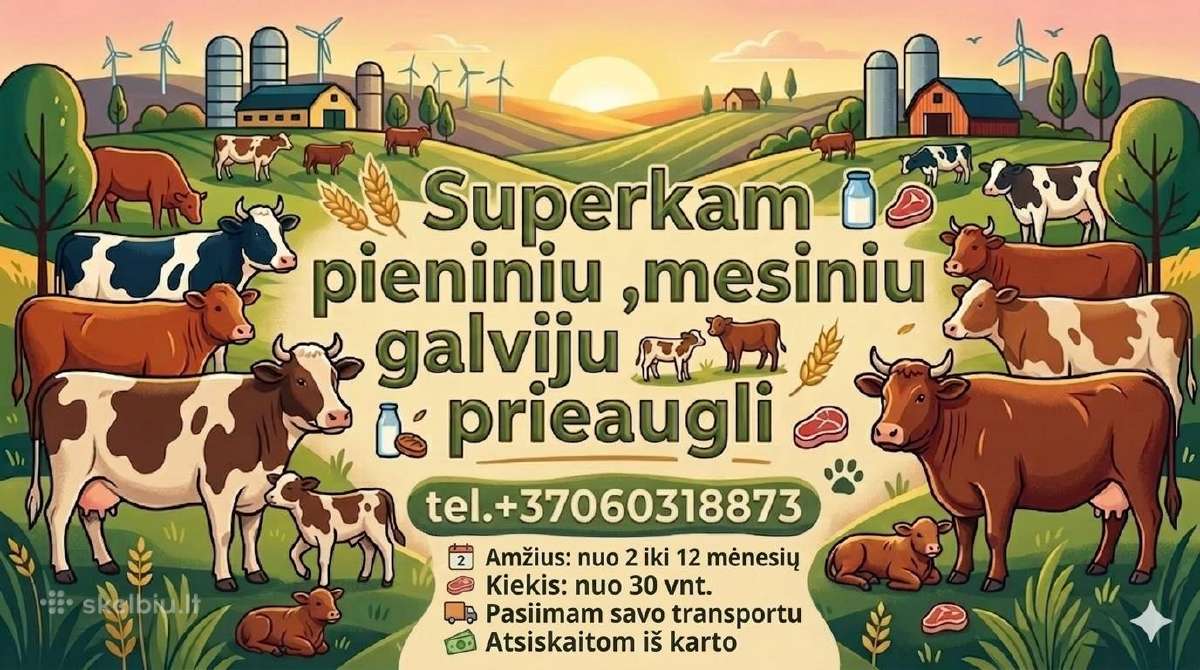 Superkam galviju prieaugli