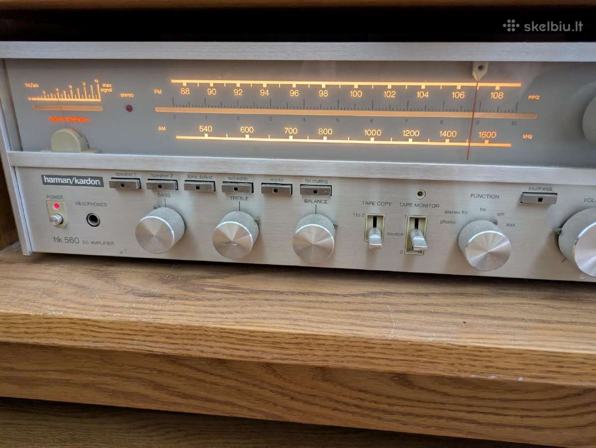 Harman/kardon kh 560 resiveris - nuotraukos Nr. 4