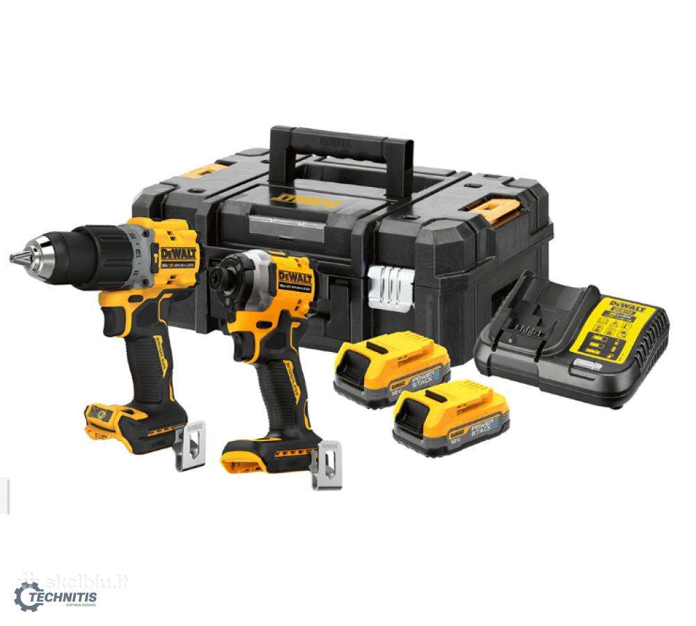 Dewalt Dck2050h2t įrankių rinkinys 2x5 Ah Powersta