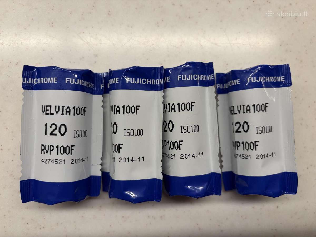 Fuji Velvia foto juostelės