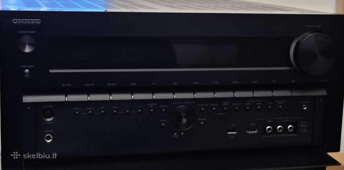 Onkyo tx nr809 puikios būklės labai galingas - nuotraukos Nr. 2