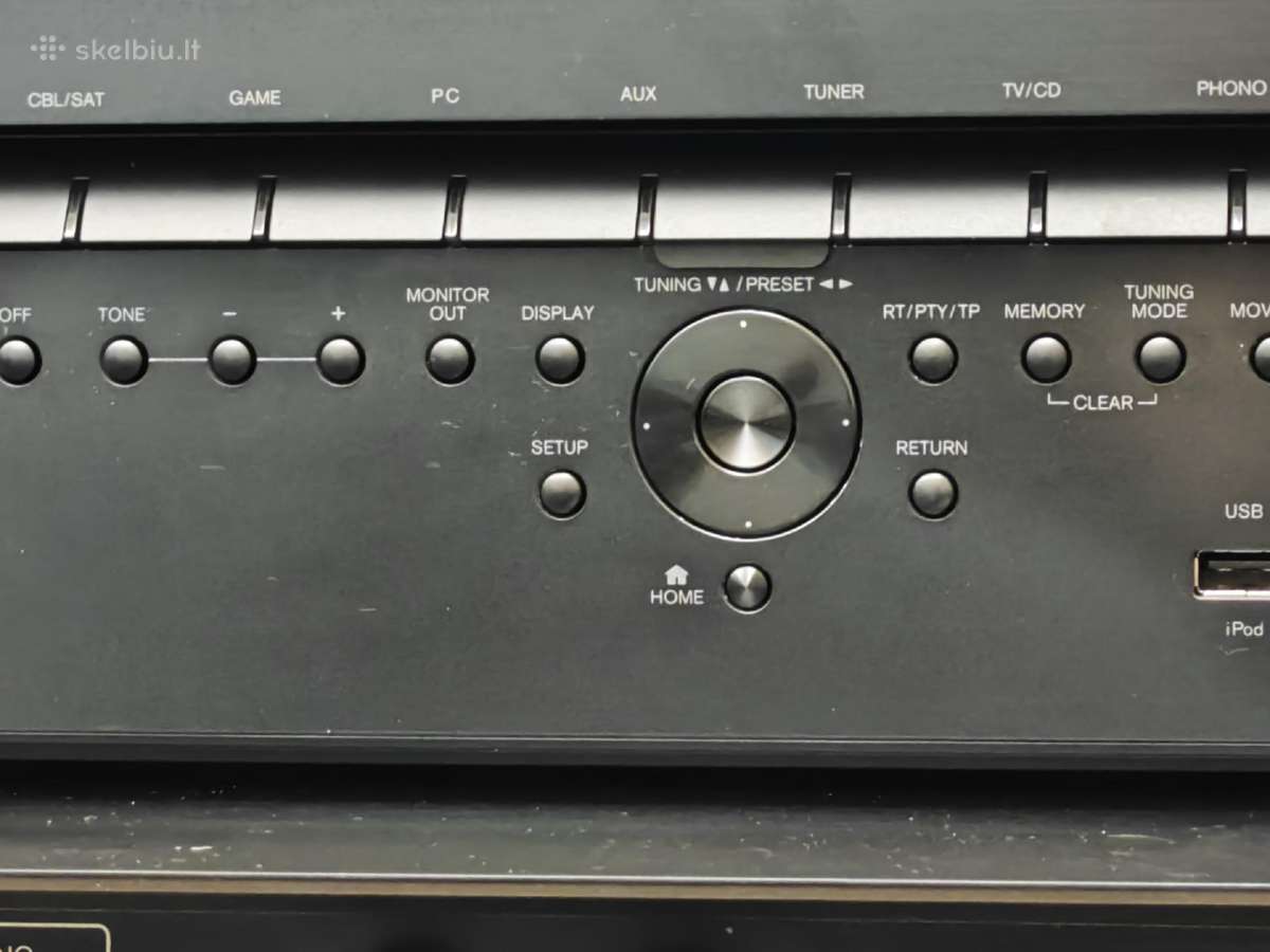 Onkyo tx nr809 puikios būklės labai galingas - nuotraukos Nr. 7