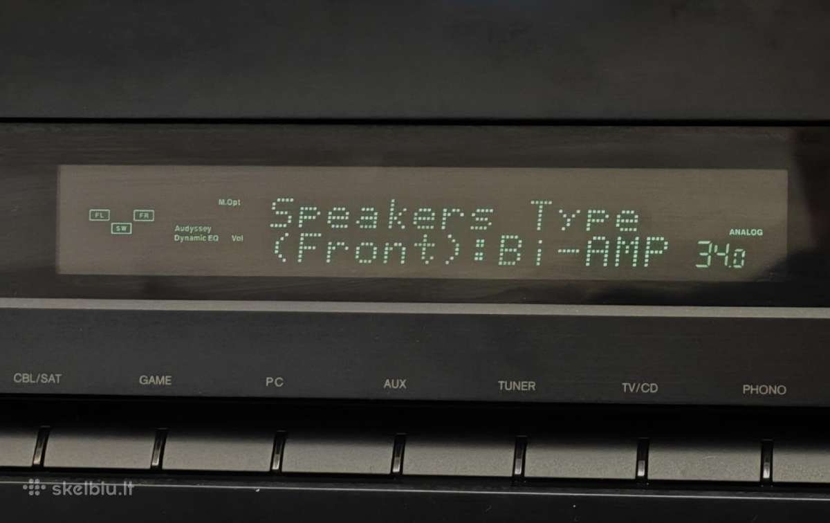 Onkyo tx nr809 puikios būklės labai galingas - nuotraukos Nr. 8
