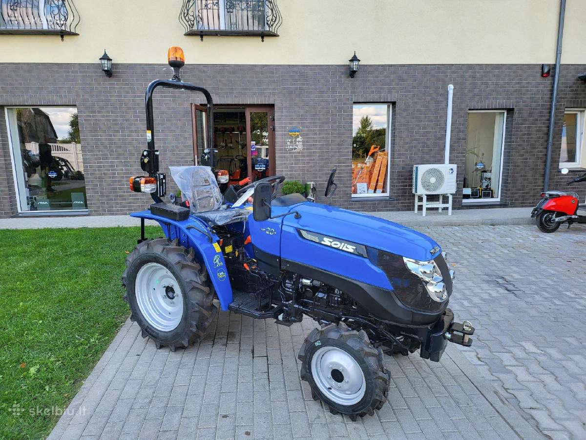 Mini traktorius Solis 20 Mitsubishi variklis - nuotraukos Nr. 2