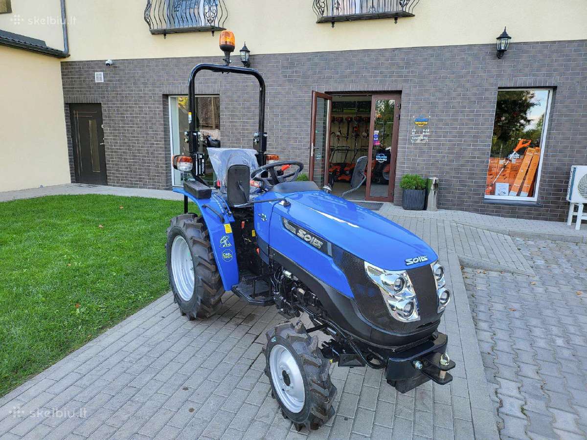 Mini traktorius Solis 20 Mitsubishi variklis - nuotraukos Nr. 3