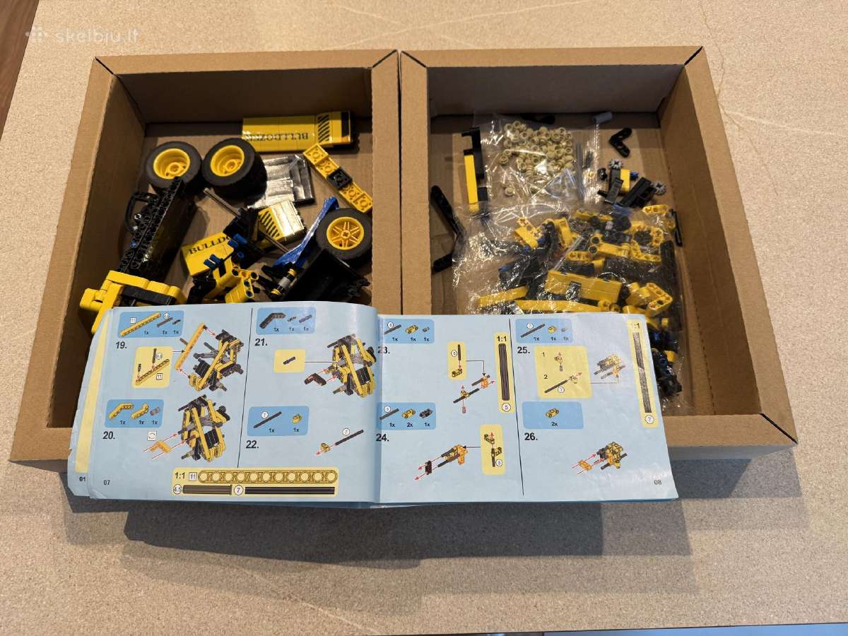 Lego Technics_ekskavatorius - nuotraukos Nr. 8