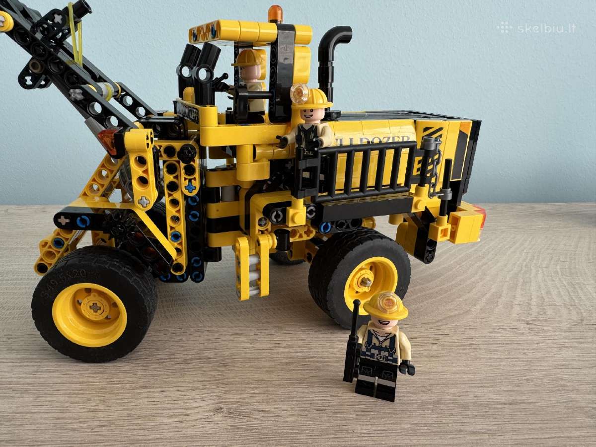 Lego Technics_ekskavatorius - nuotraukos Nr. 9