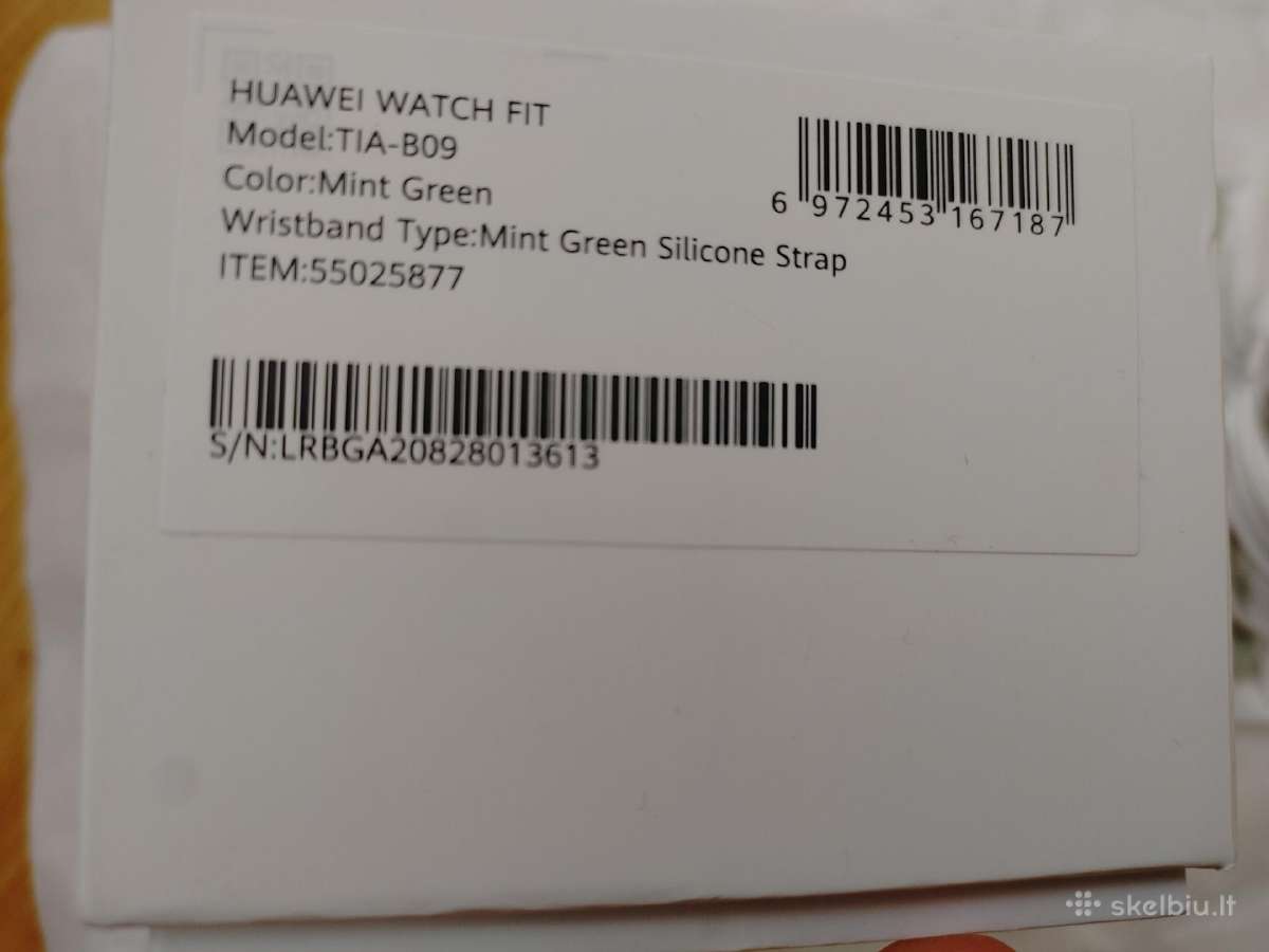 Huawei watch Fit - nuotraukos Nr. 6
