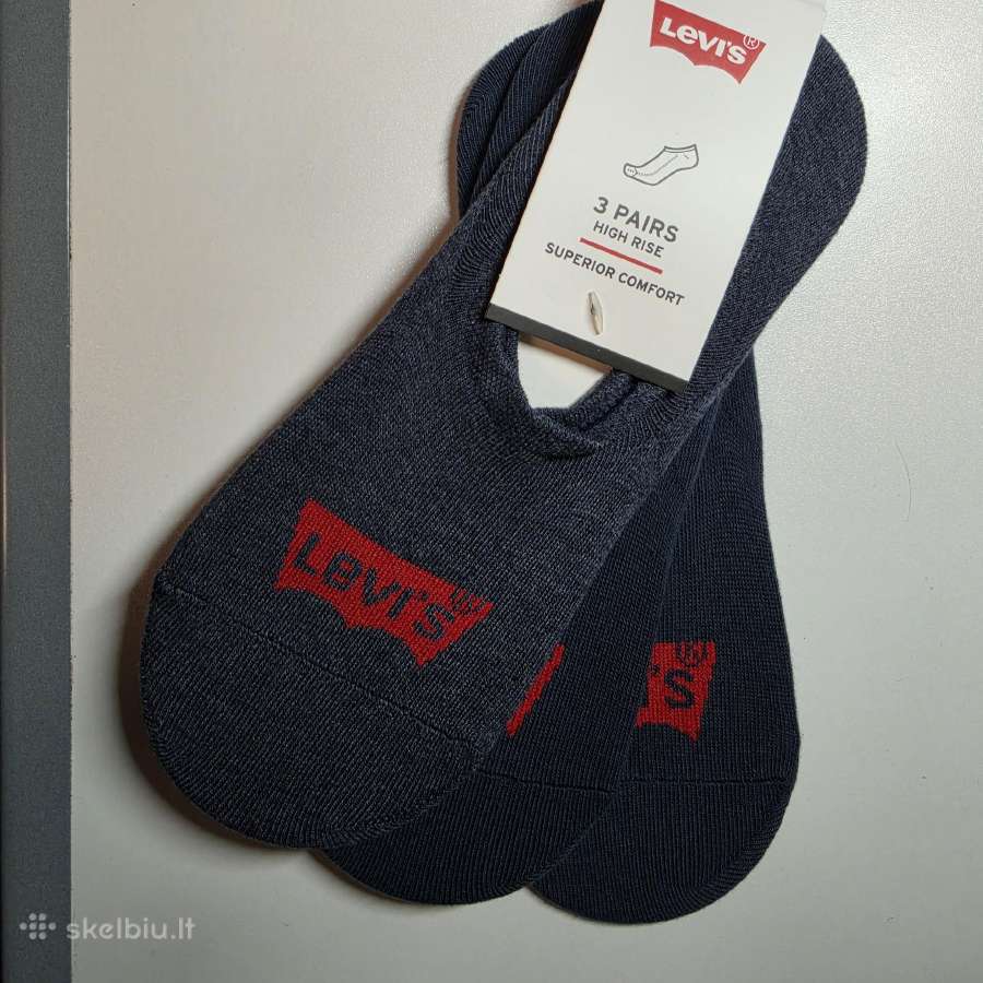 Levi's kojinės 35-38 dydžio, 3 poros