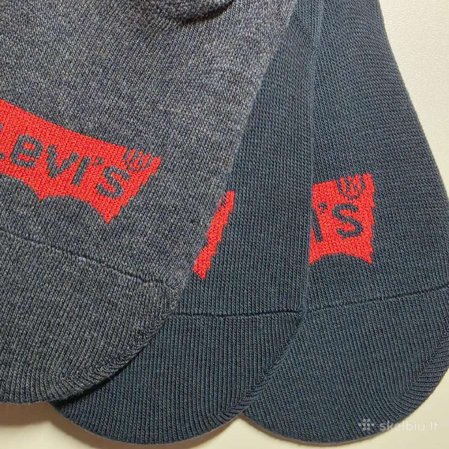 Levi's kojinės 35-38 dydžio, 3 poros - nuotraukos Nr. 4