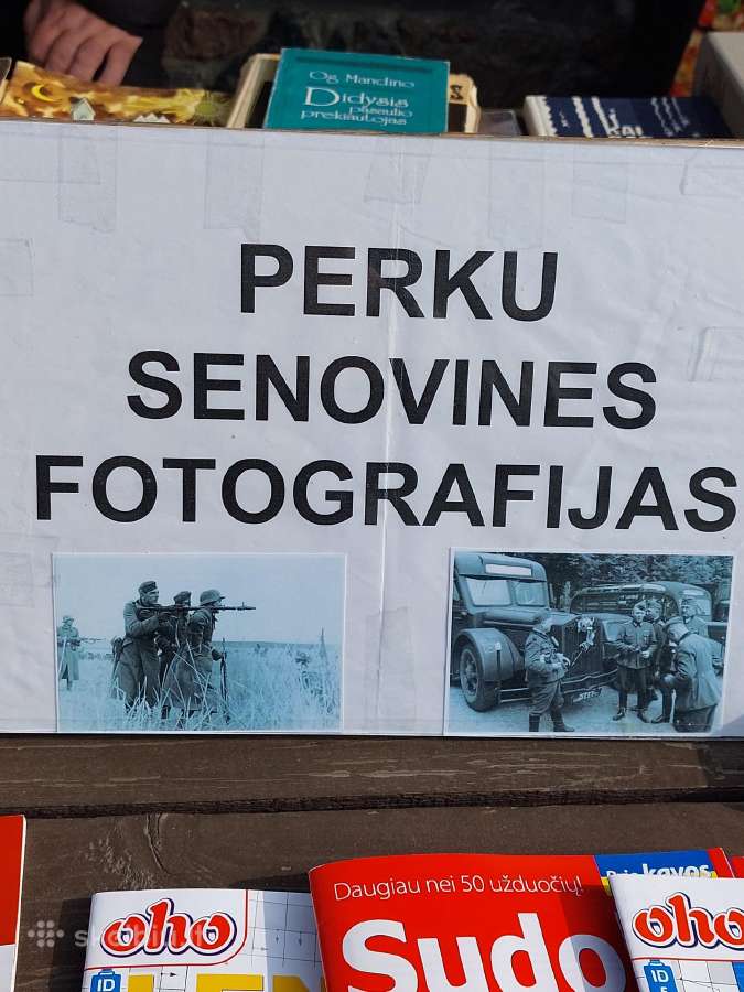Foto senovines perku po