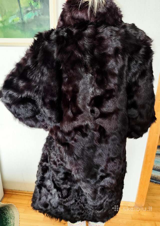 Natūralaus ožkos kailio kailiniai New Look - nuotraukos Nr. 4
