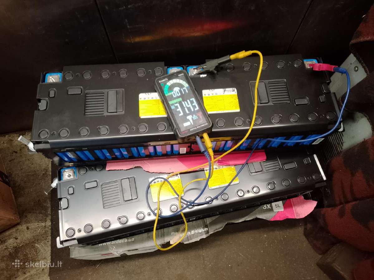 Parduodu elektromobilio licio jonu baterijas