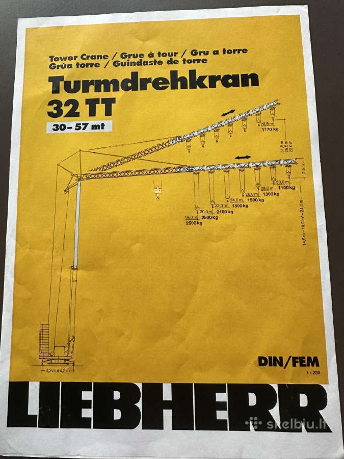 Liebherr kranas 32tt 30-57m - nuotraukos Nr. 5