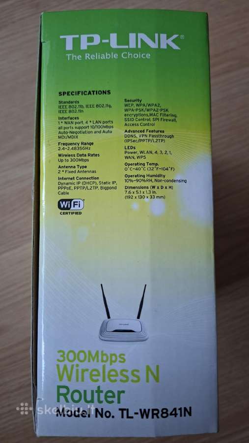 Router tl-wr841n - nuotraukos Nr. 8