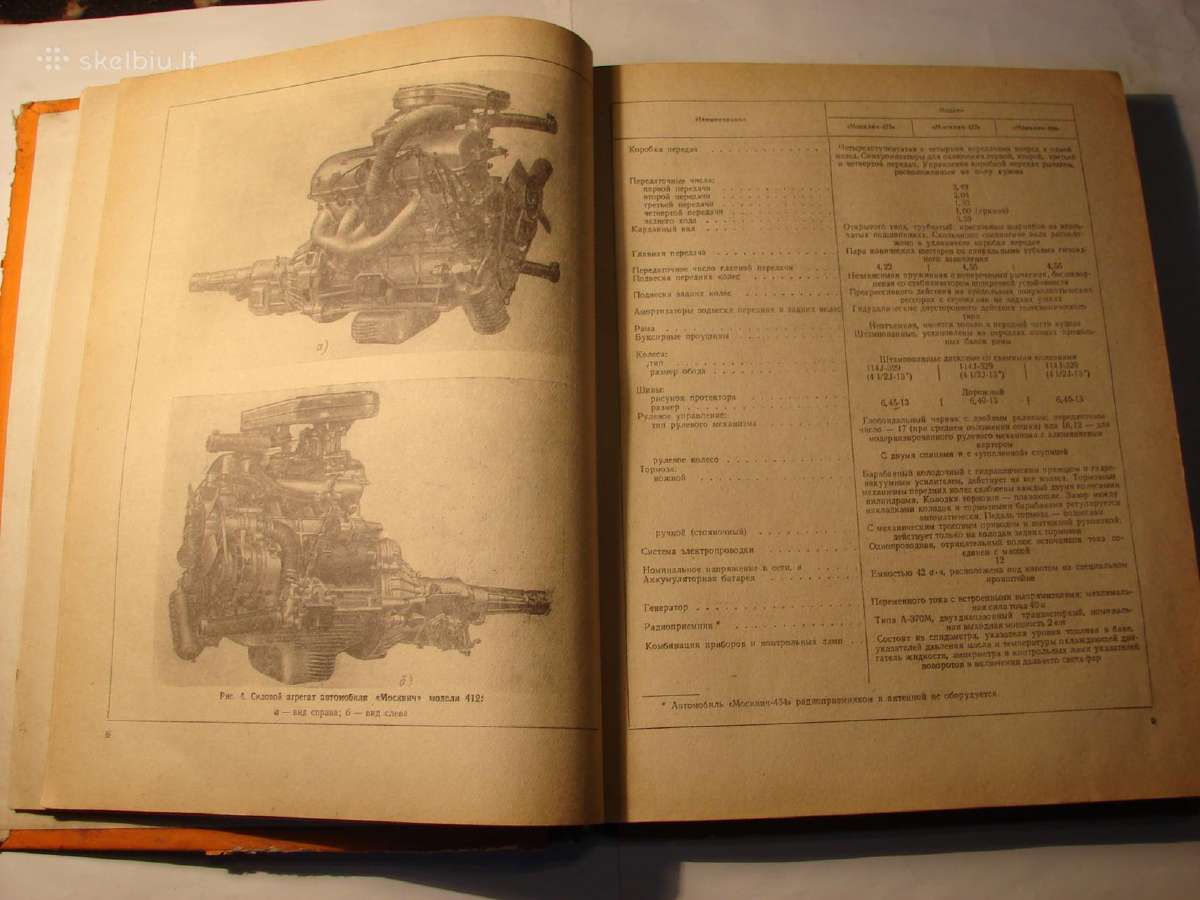 Katalogas M-412, 427, 434 - nuotraukos Nr. 6