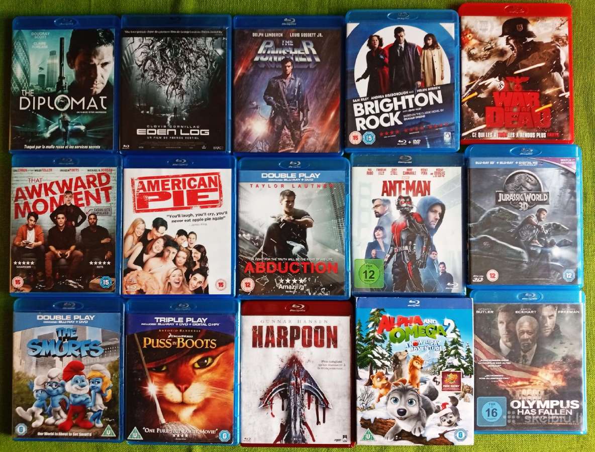 Blu-ray filmai orgi. 2026,03,17, - nuotraukos Nr. 7