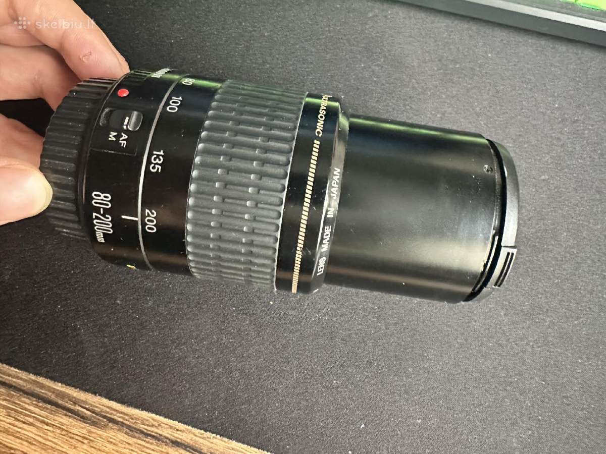 Canon ef 80-200mm f/4.5-5.6 objektyvas - nuotraukos Nr. 3