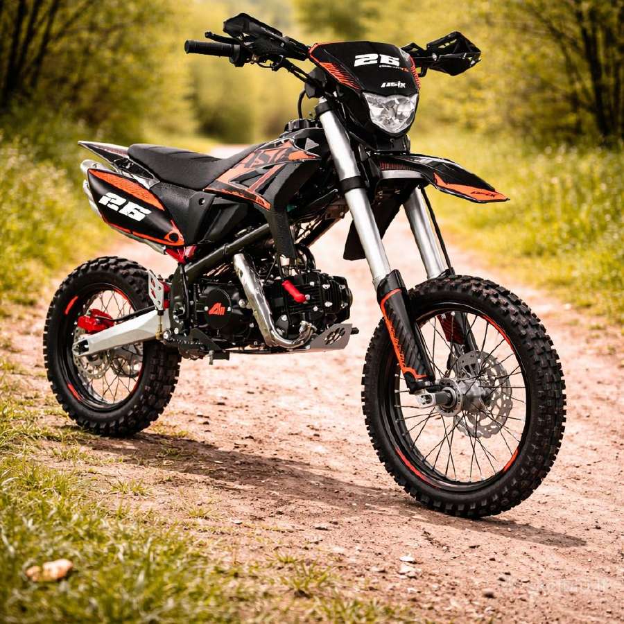 Naujas Krosinis motociklas Asix Viper 140cc
