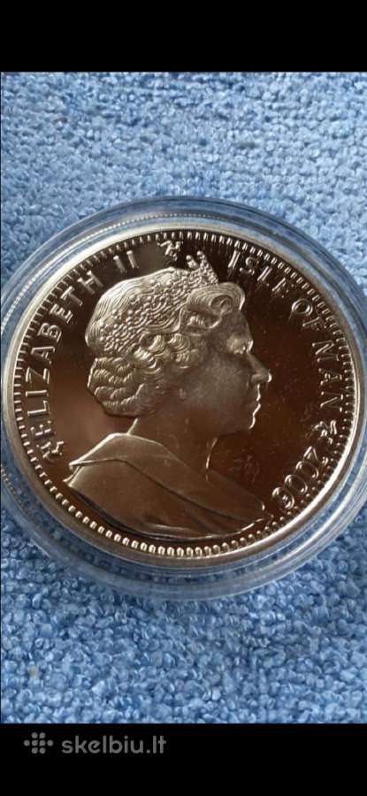 Moneta Isle of Man 2006m. 1 krona, sidabras(.925) - nuotraukos Nr. 2