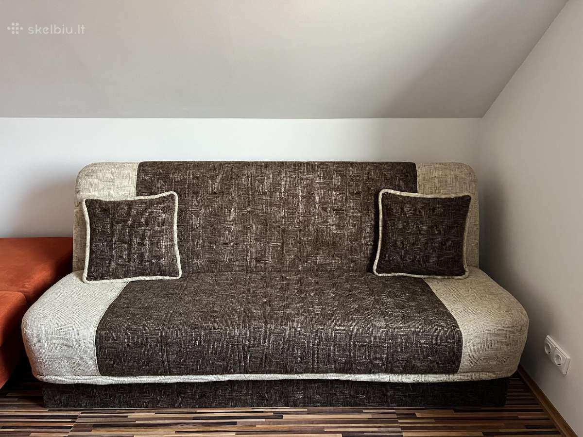 Sofa-lova su patalynės dėže