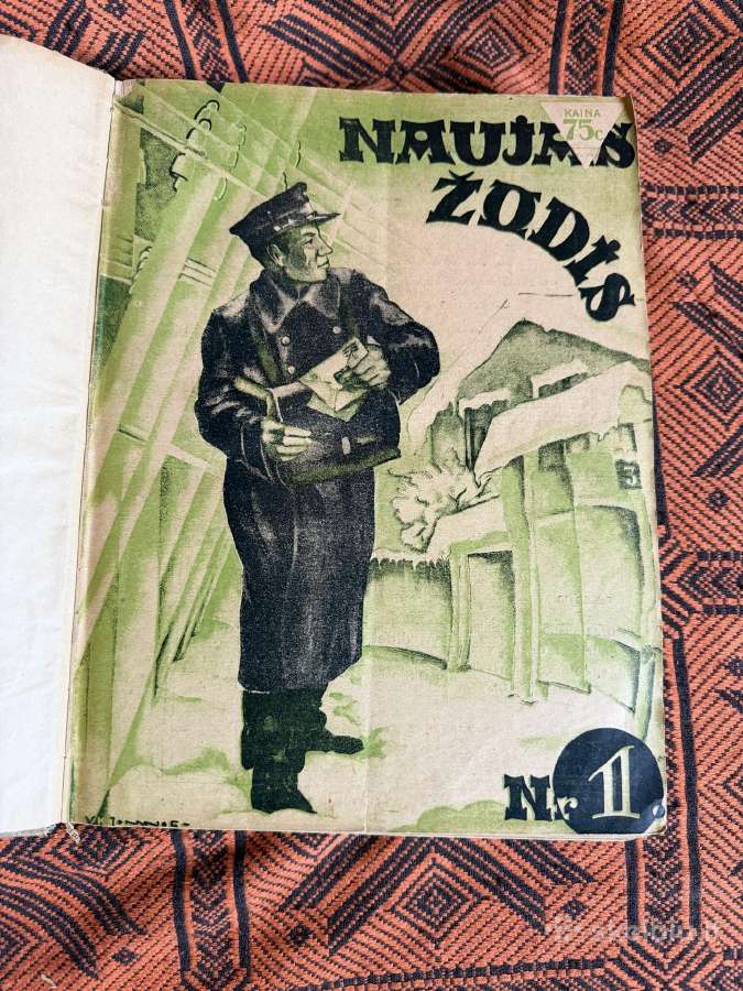 1929 m. Naujas žodis žurnalai rinkinys
