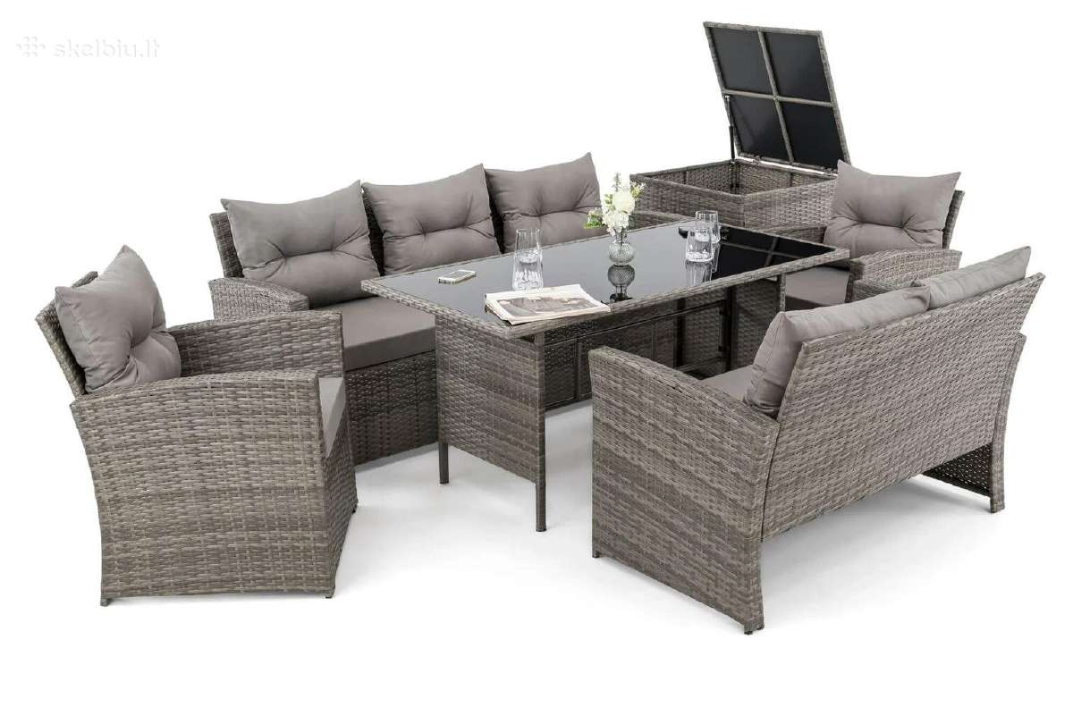Lauko baldu komplektas Florida Big 7vietų