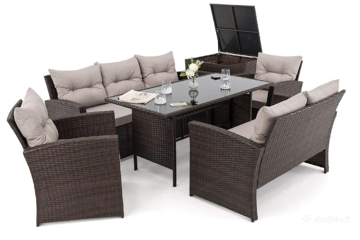 Lauko baldu komplektas Florida Big 7vietų - nuotraukos Nr. 5