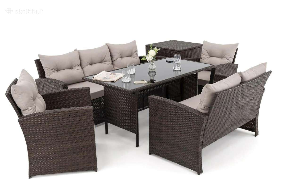 Lauko baldu komplektas Florida Big 7vietų - nuotraukos Nr. 6